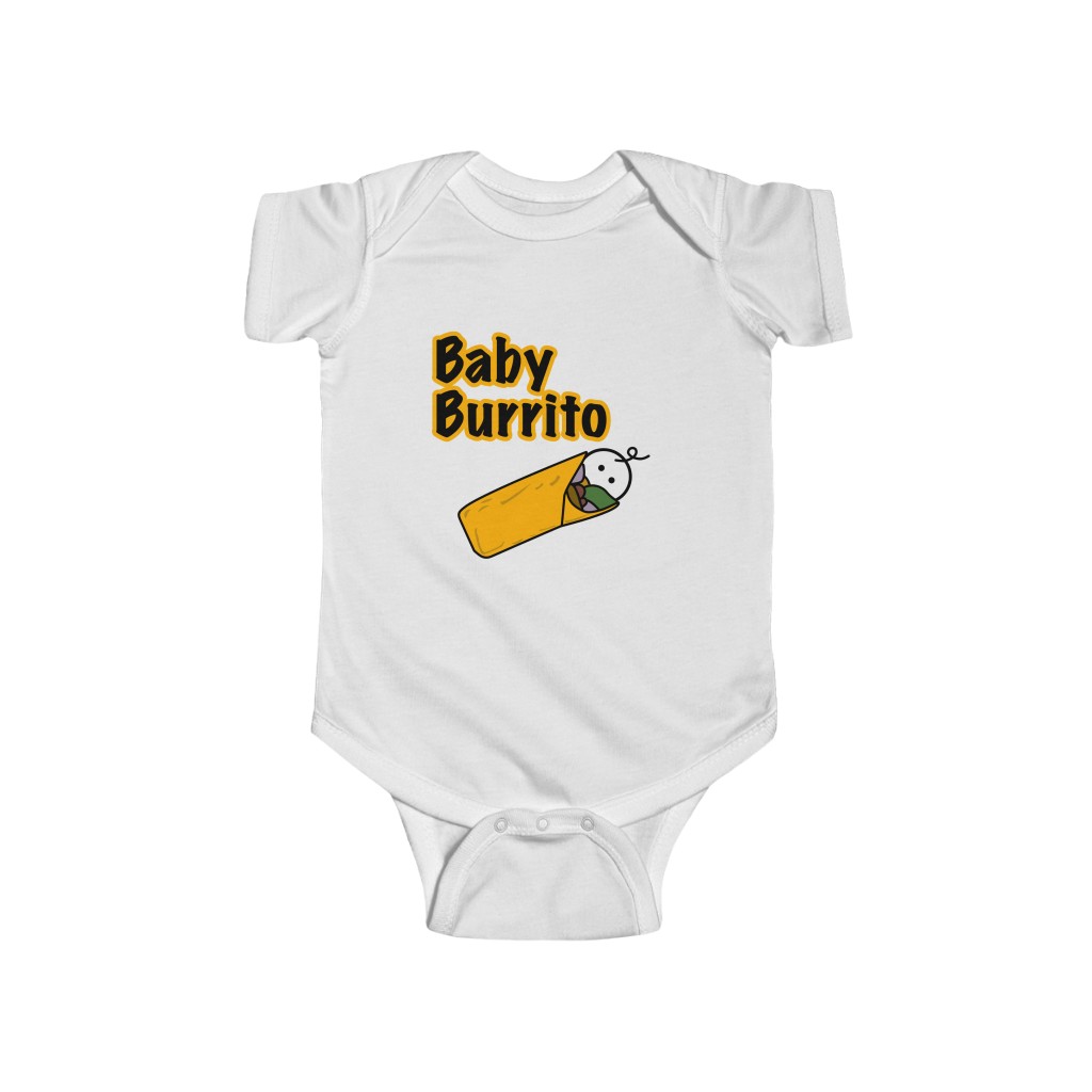 baby burrito onesie